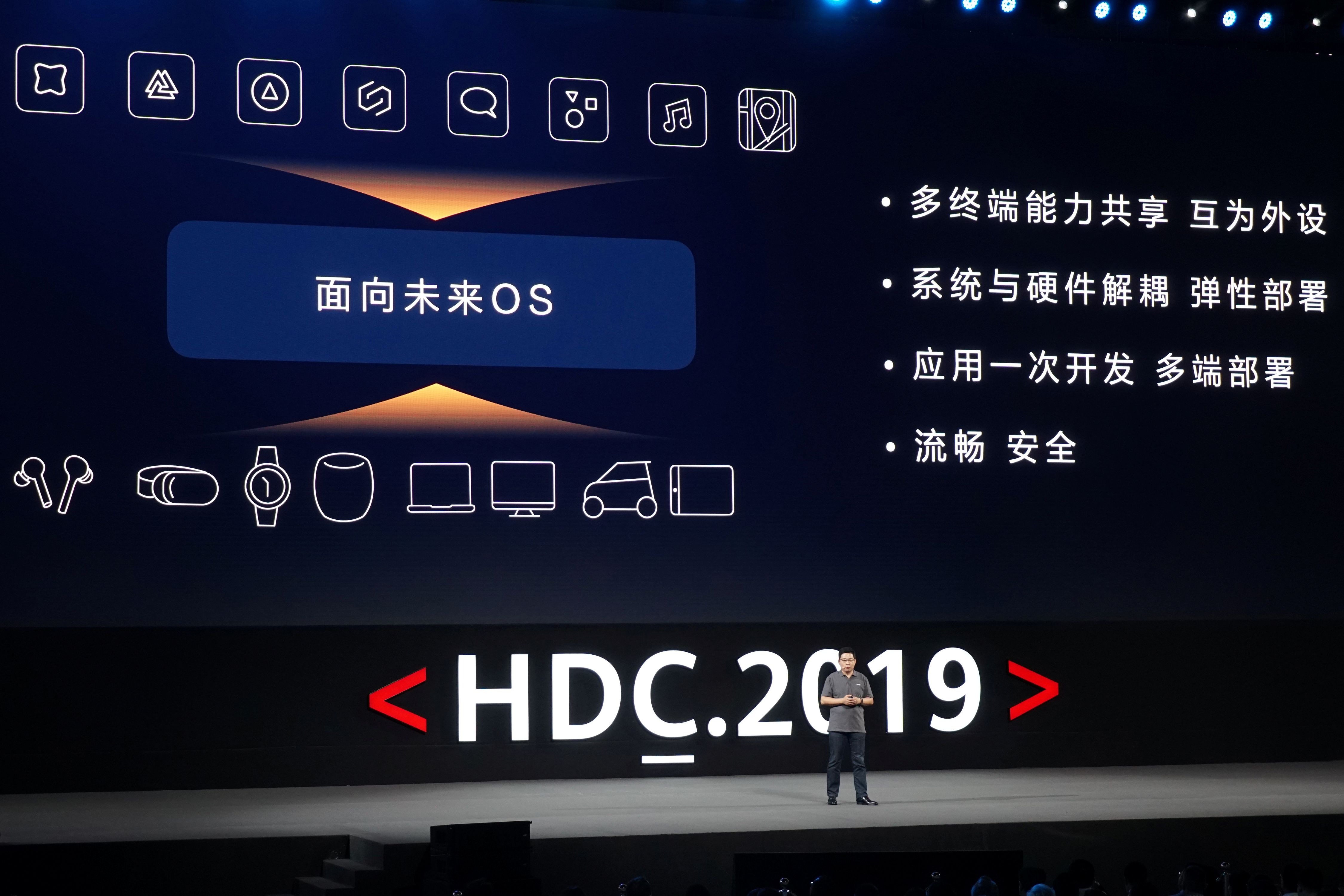 Huawei detalló que HarmonyOS debutará en productos de pantalla inteligente a finales de 2019.