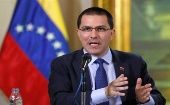 "Triunfará la unidad, el patriotismo y la dignidad de la Gran Nación China, contra las ambiciones imperialistas", indicó la cancillería venezolana.