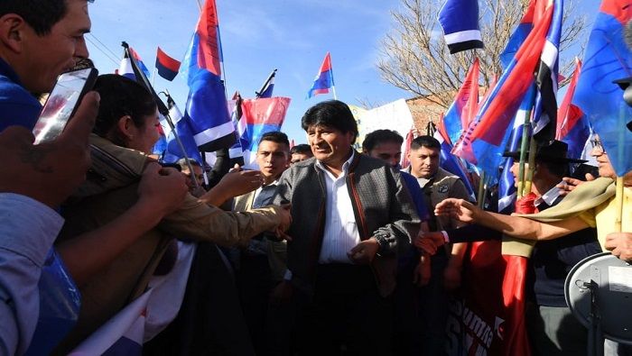 La presencia de esta encuestadora en suelo boliviano fue respaldada por el Tribunal Supremo Electoral de Bolivia (TSE).