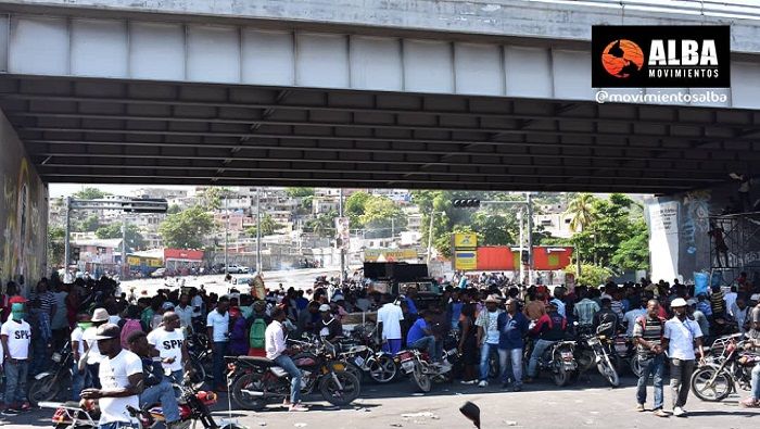 Haití revive intensas manifestaciones de calle y se mantiene firme en solicitud de la renuncia del primer mandatario de Haití, Jovenel Moïse.