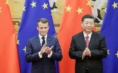 El presidente chino Xi Jinping y el presidente francés Emmanuel Macron externaron su "firme apoyo" al Acuerdo de París.