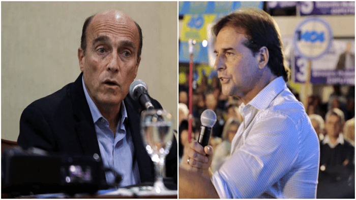 Ambos candidatos presidenciales se medirán el próximo 24 de noviembre para definir al nuevo mandatario de Uruguay.