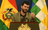 Canelas advirtió sobre el intento de golpe de Estado de la oposición contra el presidente electo Evo Morales.