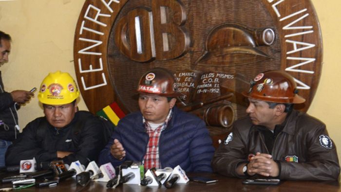 La COB condenó las agresiones registradas en la nación suramericana, pese a la renuncia del presidente Evo Morales para evitar más hechos de violencia