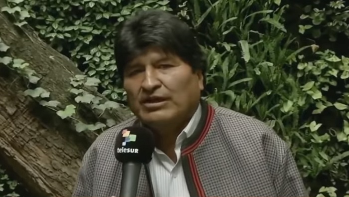 Sobre la violenta censura impuesta por el Gobierno de facto en Bolivia, el presidente Morales consideró que 