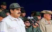 "Felicito a la Fuerza Armada Nacional Bolivariana y al pueblo venezolano", indicó el jefe de Estado.
