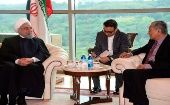 El presidente iraní Hassan Rouhani, en su reunión con el primer ministro de Malasia, Mahathir Mohamad, alertó sobre la postura "perder-perder" de EE.UU.