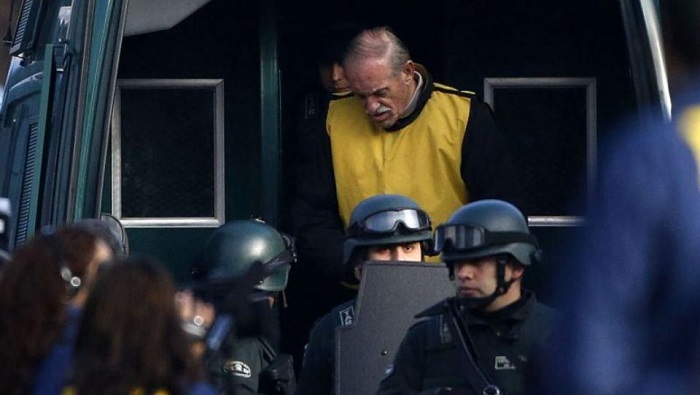 El exbrigadier Miguel Krassnoff fue uno de los exagentes condenados por delitos cometidos durante la dictadura chilena.
