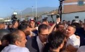 Juan Guaidó fue increpado por ciudadanos a su retorno el martes a Venezuela.