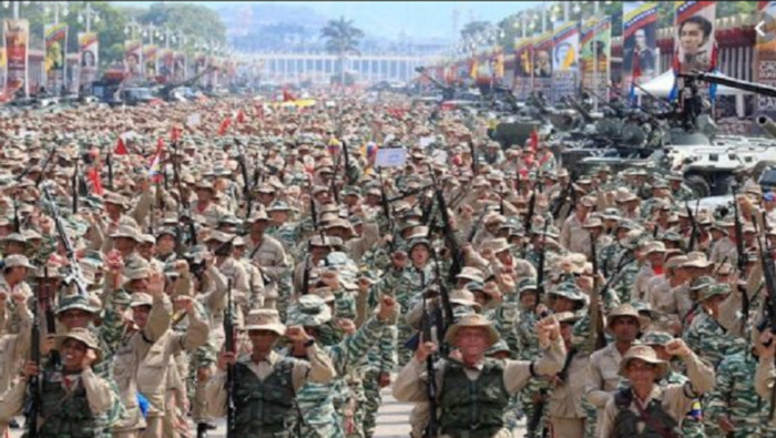 El pueblo venezolano participará en los ejercicios militares el fin de semana próximo.