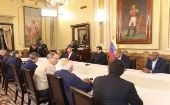 Tras varios llamados a diálogo realizados por el presidente Nicolás Maduro, esta Mesa de Diálogo fue conformada en septiembre de 2019.
