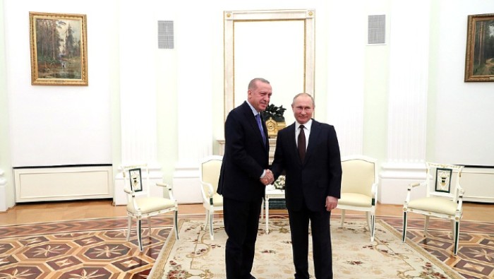 Erdogan enfatizó en Moscú la importancia de la reunión con Putin