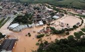 Hay unos 483 desplazados por causa de las fuertes lluvias en la zona brasileña.