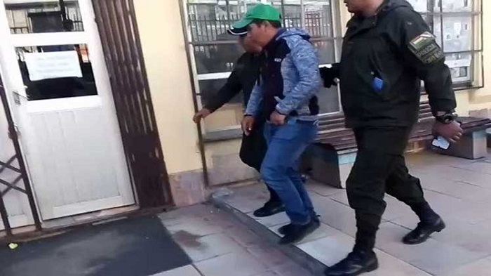René Huarachi fue detenido el 5 de marzo de 2020 mientras cubría los actos por el aniversario 35 de El Alto, que terminaron en represión del gobierno de facto.