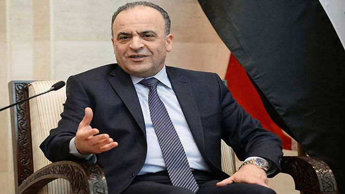 Imad Khamis, Primer Ministro de Siria, se anticipa al coronavirus en medio de sanciones económicas de Occidente.