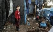 ONU afirma que niños y niñas que habitan en campos de refugiados son más vulnerables para contraer el virus.