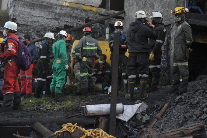 Continúan actividades de rescate en las minas de Cucunubá, Cudinamarca.