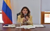La vicepresidenta colombiana reconoció que su compañero sentimental Álvaro Rincón, realizó negocios con el presunto narcotraficante "Memo Fantasma".