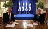 El Likud, de Benjamín Netanyahu, y el partido Azul y Blanco, liderado Beny Gantz sellaron el acuerdo  de gobierno a finales de marzo.