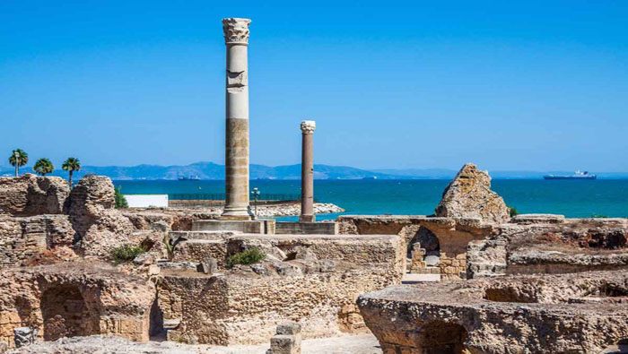 Declarada Patrimonio de la Humanidad por la Unesco en el año 1979, Cartago es actualmente una de las más importantes ciudades de la República Tunecina. Allí se avistan las Termas de Cartago, y otras ruinas que exhiben los restos del Imperio Romano en la africana Túnez..