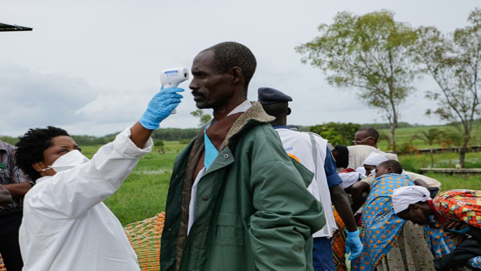Las autoridades sanitarias reportan seis personas afectadas a causa del nuevo brote de ébola en el Congo en medio de la Covid-19.