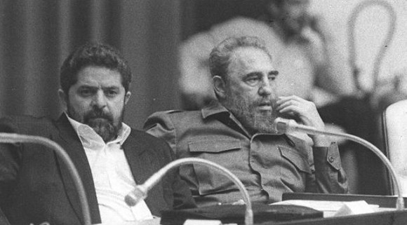 Fidel y Lula fueron los fundadores del Foro de S. Paulo y La Habana recibió sus trabajos en el duro año 1993.