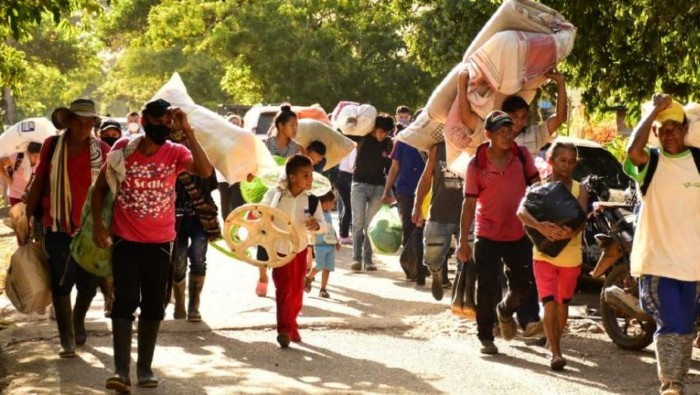 Algunas familias que temen por sus vidas decidieron trasladarse hasta Cúcuta y otro grupo se movilizó hacia el municipio Tibú.