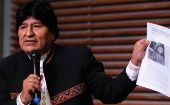 El expresidente unió su voz a la de otros representantes del MAS-Ipsp y organizaciones sociales, que han denunciado también las pretensiones de la derecha boliviana.