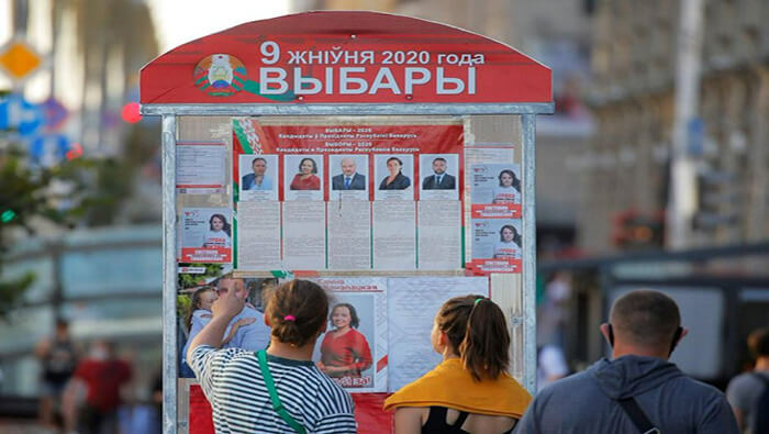 Alrededor de siete millones de bielorrusos están convocados a participar en estos comicios presidenciales.