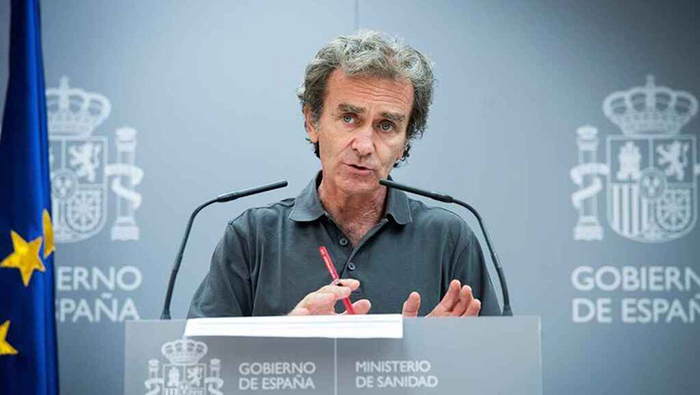 Fernando Simón, principal epidemiólogo del Estado español, ha insistido en la necesidad del regreso a clases, aun en medio de la pandemia de la Covid-19.