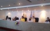 La presidenta del CNE, Indira Alfonzo, presento un balance del proceso electoral de cara a las elecciones parlamentarias. 