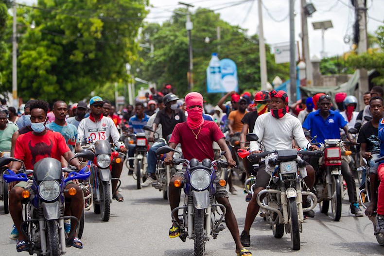 Haití, en medio de la pandemia de la Covid-19, vive un clima de incertidumbre política y protestas de varios sectores sociales.