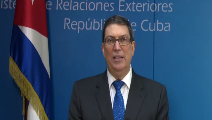 Parrilla reafirmó el compromiso de Cuba con los principios del derecho internacional y el fortalecimiento del multilateralismo.