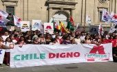 A inicios de esta semana las fuerzas partidarias del "Apruebo Chile Digno" mostraron sus spots de campaña a través de las redes sociales y otras vías.