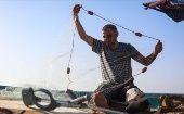 La Unión de Pescadores de Palestina asegura que 4.000 personas pescan en la franja de Gaza para proveer el sustento a 50.000 personas.