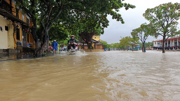 Las inundaciones llegaron a alcanzar cuatro metros de altura.