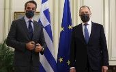La última reunión pública de Lavrov ocurrió el lunes en Atenas al encontrarse con su homólogo griego.