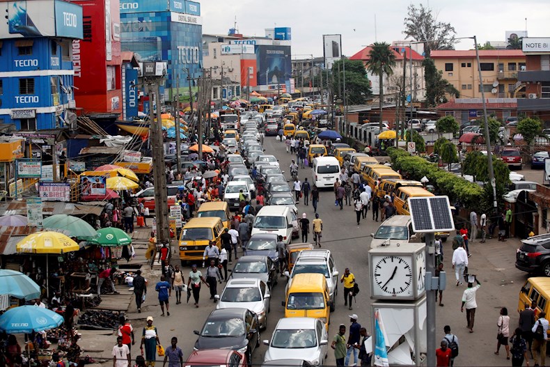 La ciudad de Lagos, en Nigeria, ha sido el epicentro de las protestas antigubernamentales.