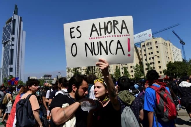Jóvenes chilenos: ¡No suelten el timón!