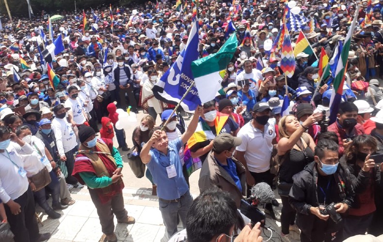 En cada punto de la caravana prevista, el expresidente hará una parada “para compartir con el pueblo boliviano la recuperación de la democracia", de acuerdo con los organizadores.