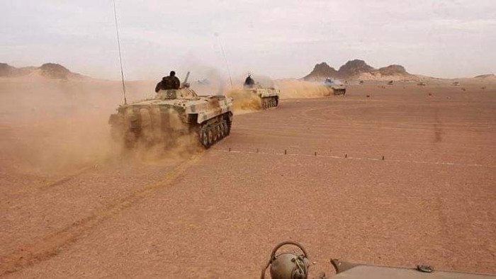 El avance del ejército saharaui se registra en diferentes sectores a lo largo del 