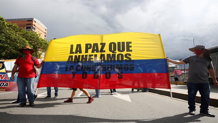 El Consejo Regional Indígena del Cauca enfatizó que la paz es un derecho necesario en Colombia.