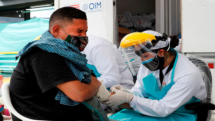 Venezuela totaliza 104.904 contagios confirmados de coronavirus.
