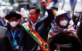 Luis Arce, al frente del gobierno de Bolivia desde noviembre pasado ha tenido que deshacer las arbitrariedades del gobierno de facto, de Jeanine Áñez.