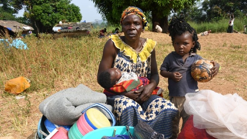 Tan solo en el último mes, cerca de 9.000 centroafricanos llegaron a Camerún, Chad y la República del Congo.