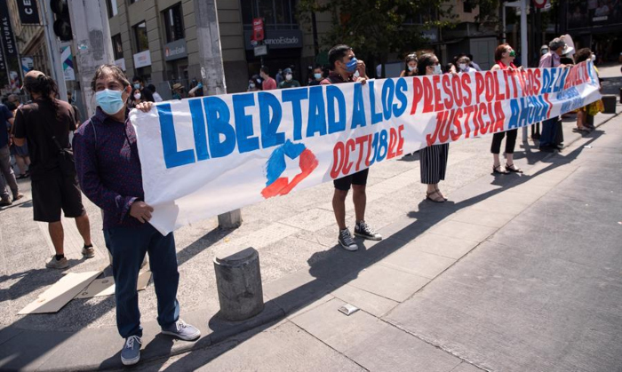 El indulto de los presos por las protestas de finales de 2020 ha sido largamente solicitado por el pueblo de Chile.
