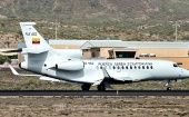 La mañana de este sábado, el avión presidencial en el que retornaba al Ecuador desde Estados Unidos Lenín Moreno y varios otros.