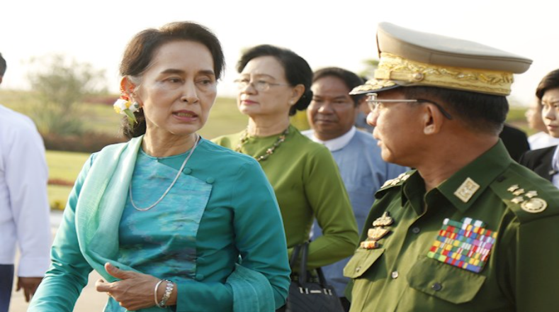 En horas de la mañana, el Ejército de Myanmar decidió detener a varios miembros del Gobierno, entre ellos, la ministra de Relaciones Exteriores, consejera de Estado de Myanmar, Nobel de la Paz, Aung San Suu Kyi. 