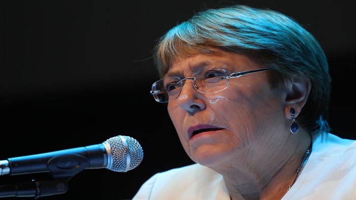 La vocera del Alto Comisionado de la Organización de Naciones Unidas para los Derechos Humanos (Acnudh) declaró que la alta comisionada, Michel Bachelet se encuentra “profundamente preocupada”.