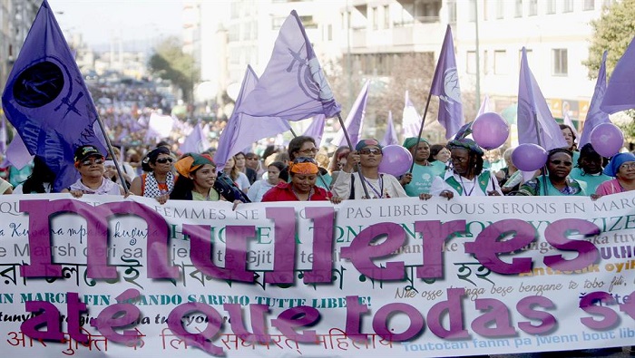 Para la coordinación de la Escuela Internacional de Organización Feminista Berta Cáceres la economía feminista es el eje estructural del espacio